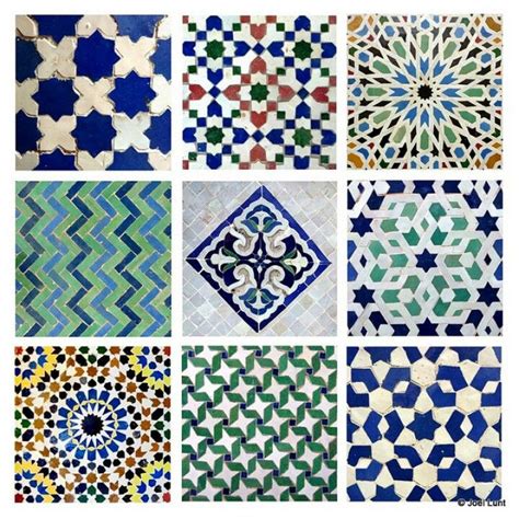 Moroccan Tile Geometric Patterns Islamic Patterns Tile Patterns