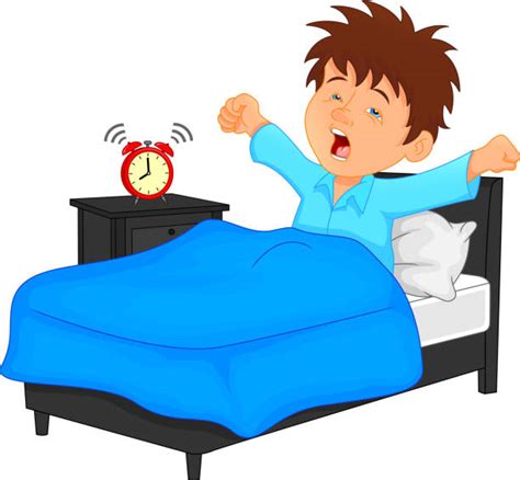Kid Waking Up Illustrations Royalty Free Vector Graphics And Clip Art