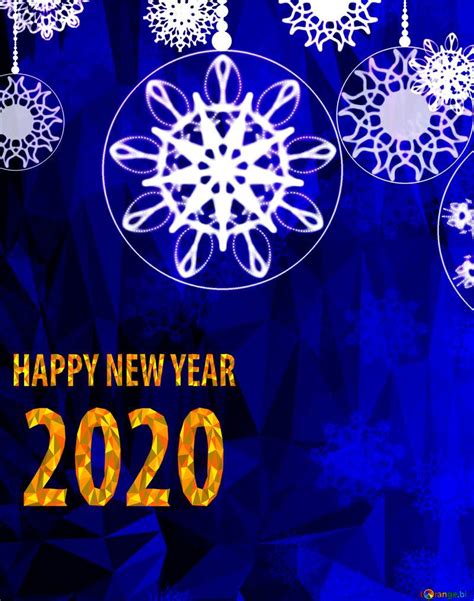 Download Free Picture Happy New Year 2020 Clipart Polygonal Abstract