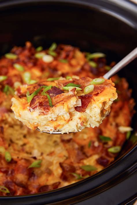 Crock Pot Breakfast Casserole Is The Easiest Way To Holiday Brunch