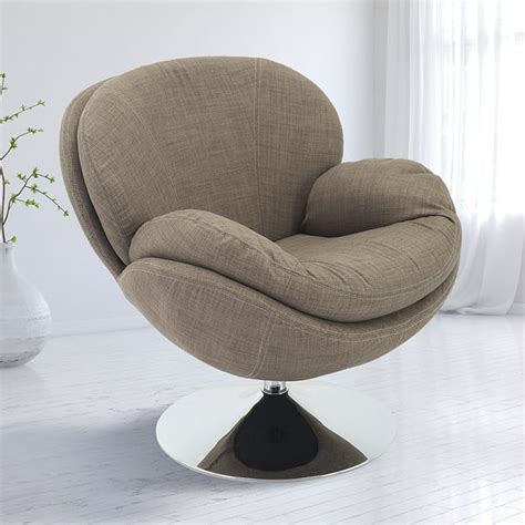 comfort chair by mac motion scoop leisure accent chair in khaki fabric