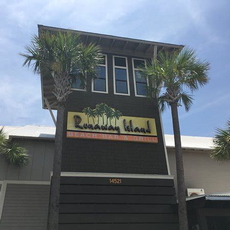 Runaway Island Beach Bar Grill Panama City Beach Restaurant