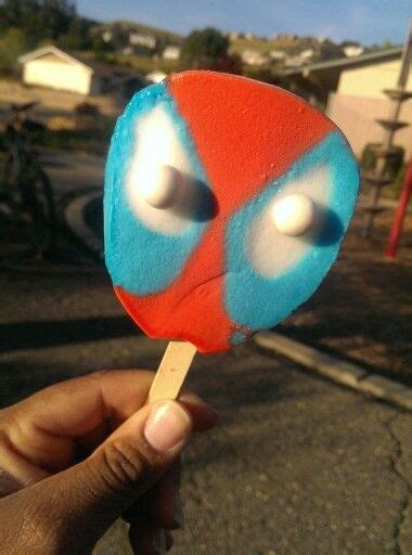 Spider Man Ice Cream With Derp Face 😄