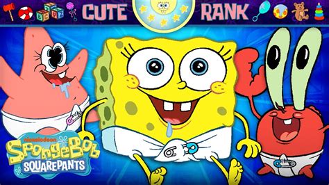 Babies Ranked By Cuteness 👶 Spongebob Youtube