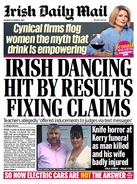 the irish daily mail on twitter for all this and lots more pick up a copy of thursday s irish