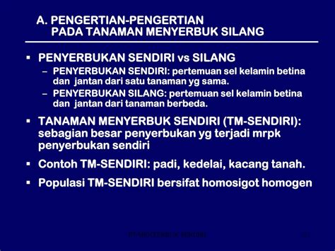 Ppt Bab Ii Metode Pemuliaan Tanaman Menyerbuk Sendiri Powerpoint