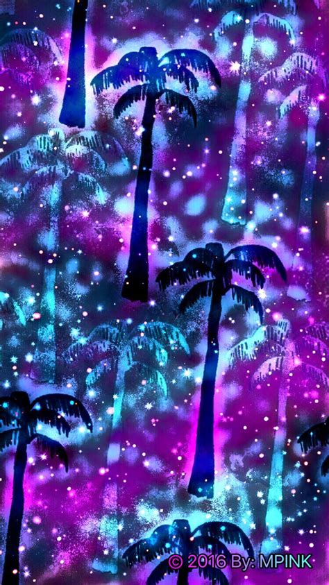 Buy galaxy s9 beautiful art of palm trees in party evening for positivity case: Galaxy Palm Trees Wallpaper | Palm trees wallpaper ...