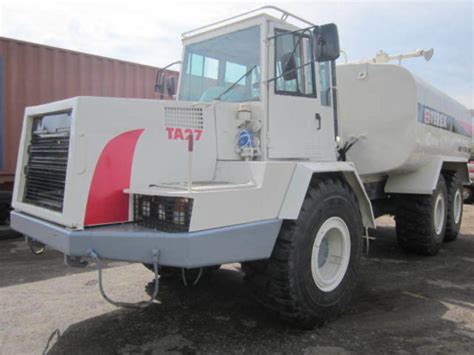 Terex Ta27 Articulated Water Truck Usa Transequipment Corp