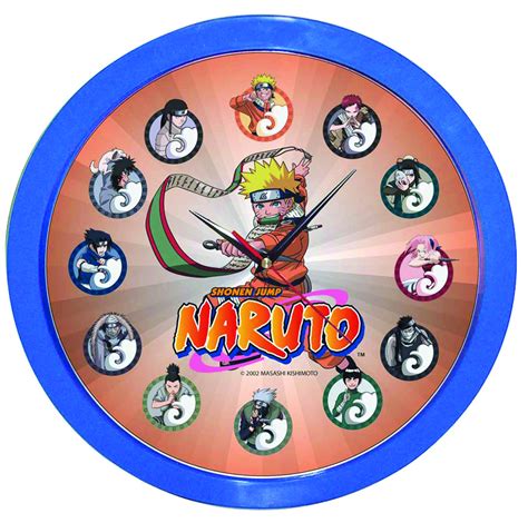 Jan084713 Naruto Solo 10 In Wall Clock Previews World