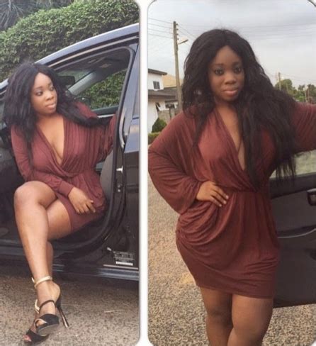Ghanaian Actress Moesha Boduong Flaunts Her Big Ass Boobs In New