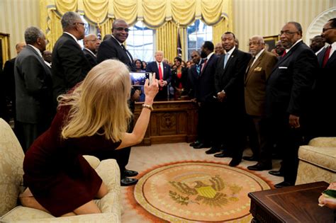 Kellyanne Conway Kneels On Oval Office Couch Sparks Debate CBS Chicago