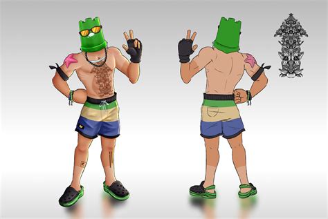 Artstation Fortnite Fan Concept Beached Boxer