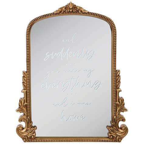 Gold I Was Home Bordeaux Arch Wall Mirror | Hobby Lobby | 2184356
