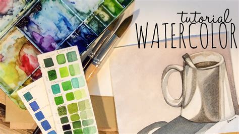 Watercolor requires special paper because of absorbency. How to use Watercolor - Full Tutorial: Painting Shadows ...