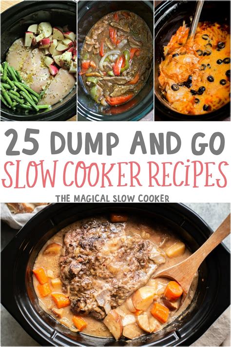 25 Dump And Go Slow Cooker Recipes The Magical Slow Cooker