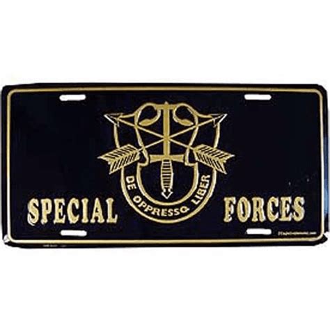Us Military Armed Forces License Plate Us Army United States Army