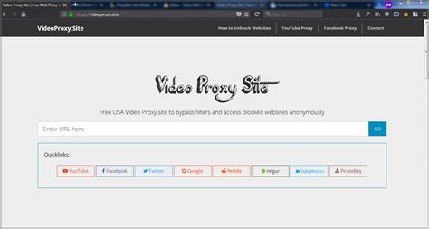 How To Unblock Websites With Web Proxy Vpnproxysite