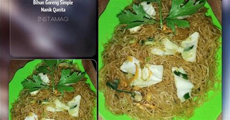 Warnanya yang putih kerana tidak dimasukkan kicap mahupun cili kisar. Resep Bihun Goreng Simple oleh Bunda Qanita - Cookpad