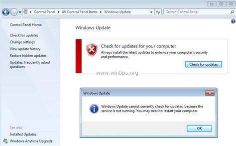 Solved Windows Update Cannot Currently Check For Updates In Windows 8