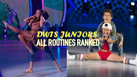 Dwts Juniors All Dances Ranked 71 1 Youtube