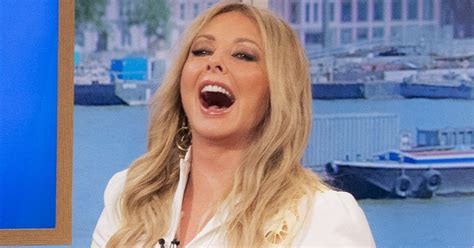 Carol Vorderman In Hysterics Over Cheeky Group Sex