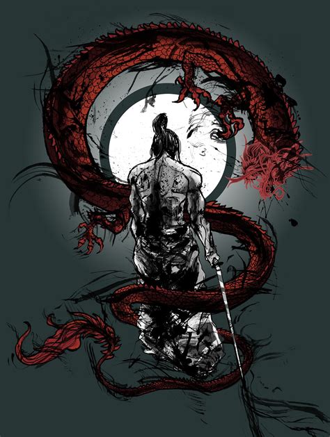 Weary Samurai On Behance Japanese Tattoo Art Arte Ninja Samurai