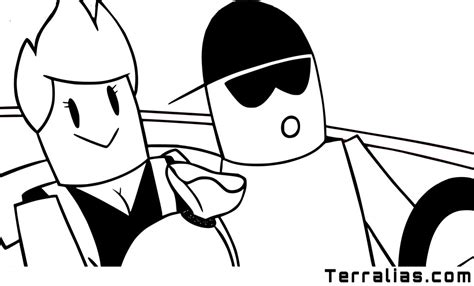Roblox coloring pages will appeal to all players. IMAGENES DE ROBLOX PARA COLOREAR | Terralias