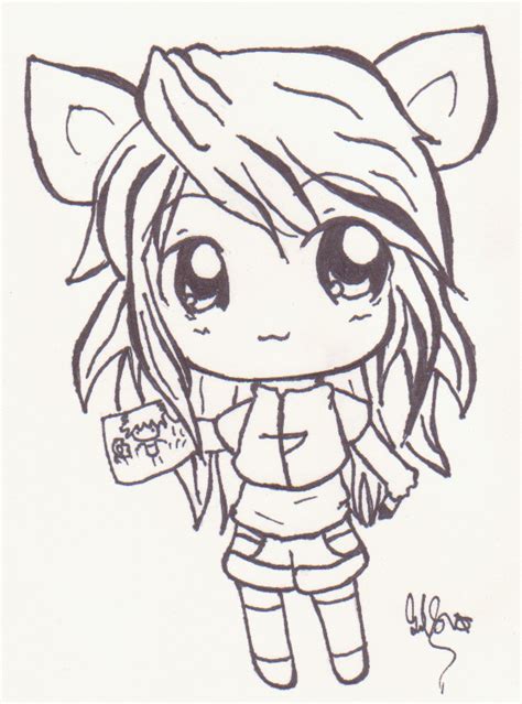 Chibi Anime Girl Drawing At Explore Collection Of
