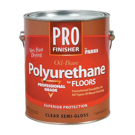 Minwax 1 Gal Satin Super Fast Drying Polyurethane For Hardwood Floors