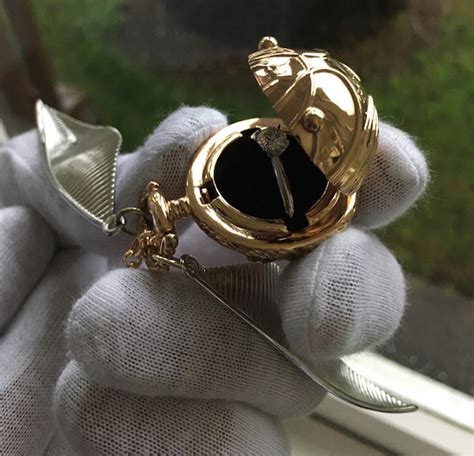 Golden Snitch Engagement Ring Box
