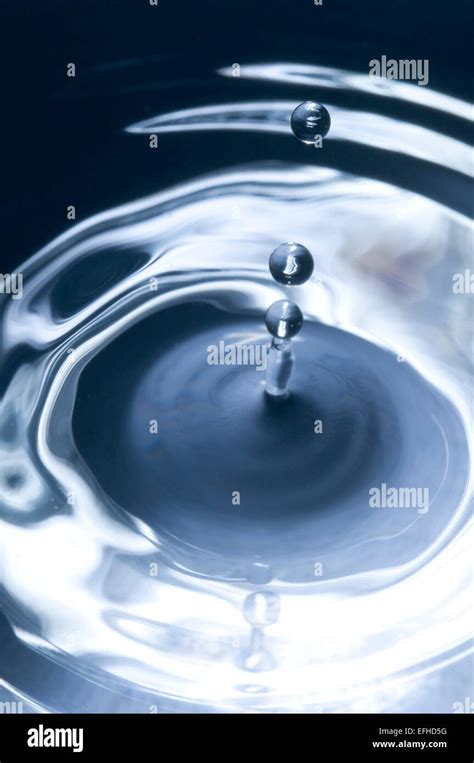 Water Ripple Water Drop Stock Photo Alamy