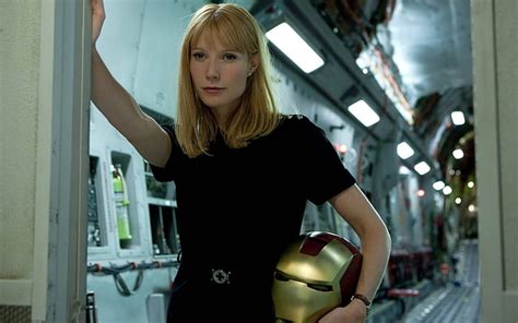 Hd Wallpaper Gwyneth Paltrow Women Blonde Iron Man Pepper Potts Marvel Cinematic Universe