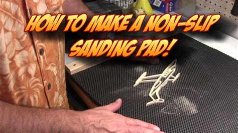 slip portable sanding pad  scroll
