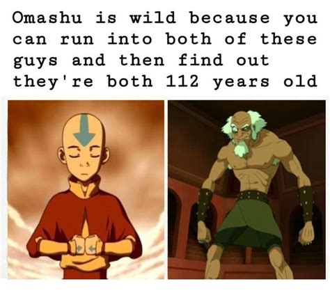 Age Comparison Aang Vs Bumi In The Last Airbender