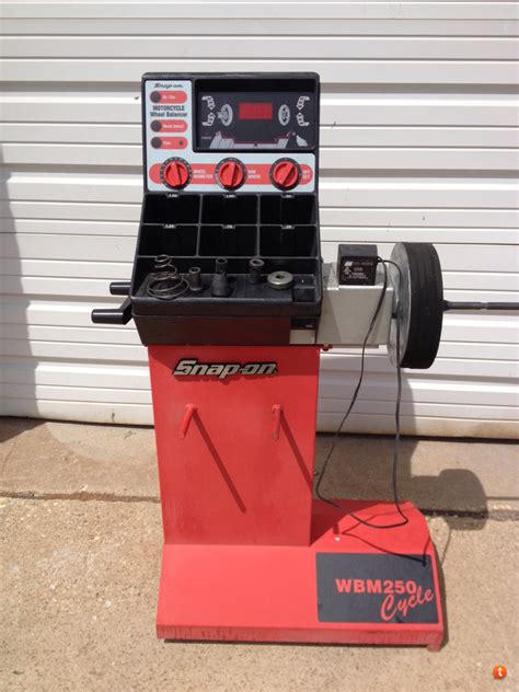 We carry a wide variety of over 2800. SOLD Snap-on WBM250 Motorcycle Wheel Balancer. | Two ...