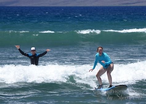Learning To Surf With Maui Surfer Girls