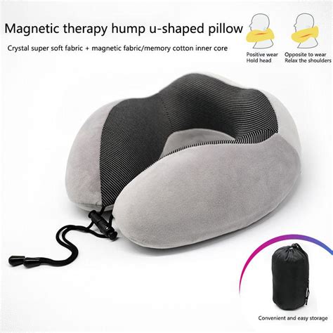 U Shaped Memory Foam Neck Pillows Soft Slow Rebound Cervical Healthcare Pillows Bedding Portable