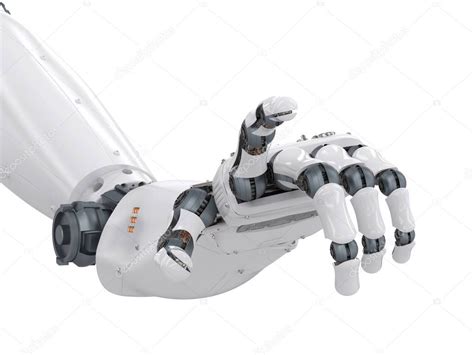 Robotic Hand Pointing — Stock Photo © Phonlamai 143393595