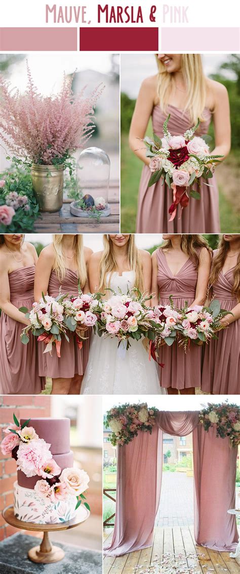 10 Best Wedding Color Palettes For Spring And Summer 2017