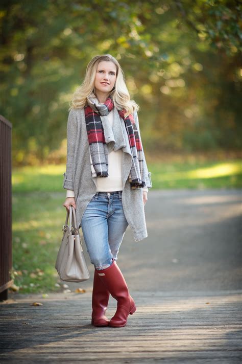 Red Hunter Tour Boots Are Perfect For Fall The Blue Hydrangeas A