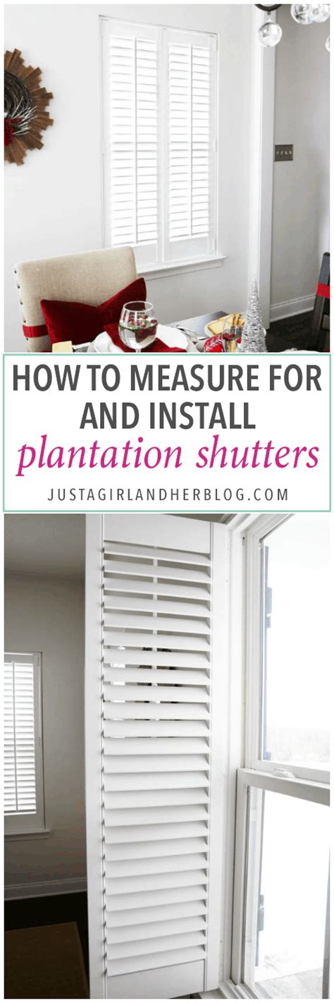 Use a steel tape measure for the most accurate measurements. How to Measure for and Install Plantation Shutters | Abby ...