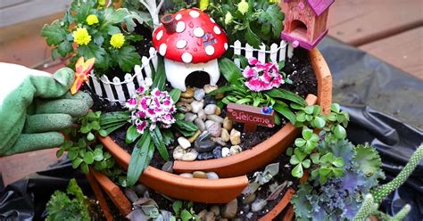 Broken Pot Fairy Garden Ideas Fasci Garden