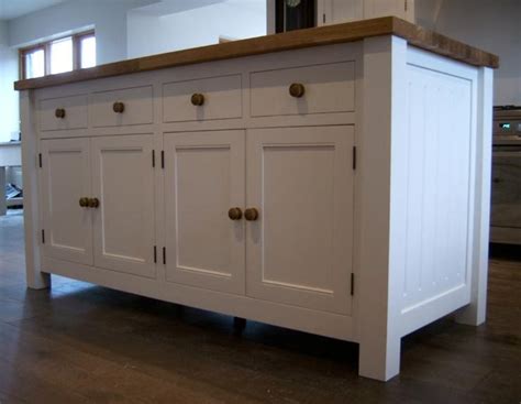 Solid Oak Kitchen Cabinet Island - Kitchen Cabinets | Freestanding kitchen, Free standing ...