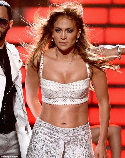 American Idol 2012 Jennifer Lopez Busts Out Of A Very Low Cut Top For