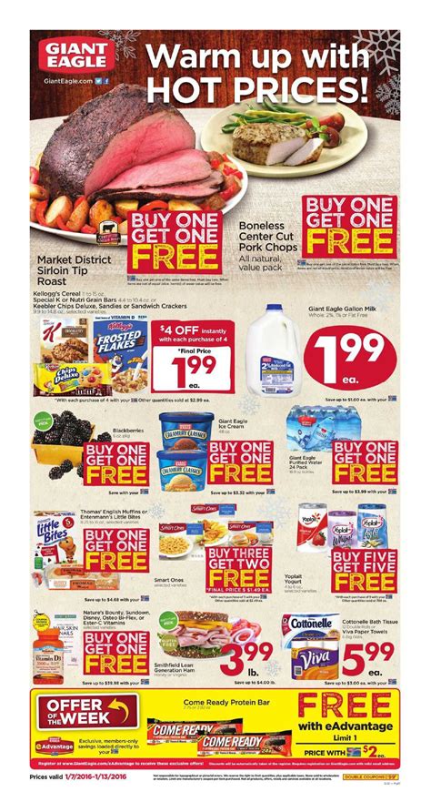 Above on google maps you will find all the places for request giant food store near me. Giant Eagle Weekly Ad December 31 - 6 January, 2016 ...