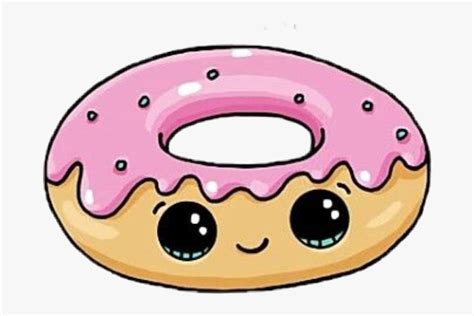 Kawaii Donut Clipart Kawaii Donut Hd Png Download Kindpng