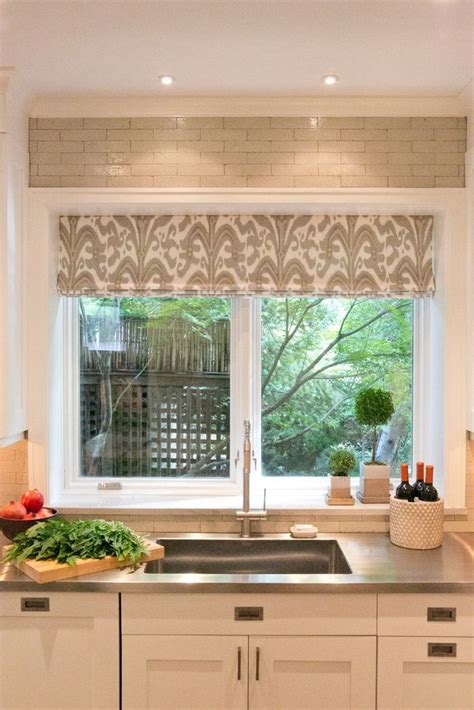 Contemporary Modern Kitchen Window Treatments Home Design