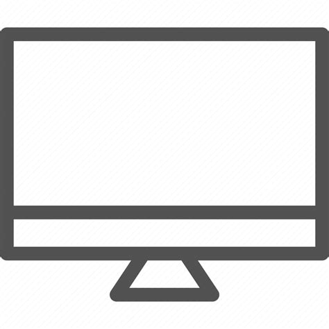 Computer Desktop Screen Icon Download On Iconfinder