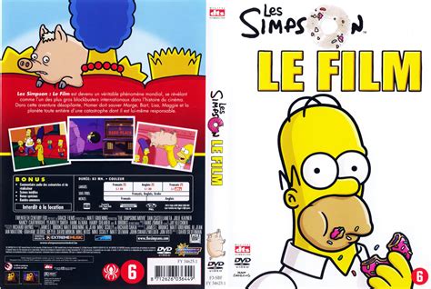 Jaquette Dvd De Les Simpson Le Film V3 Cinéma Passion