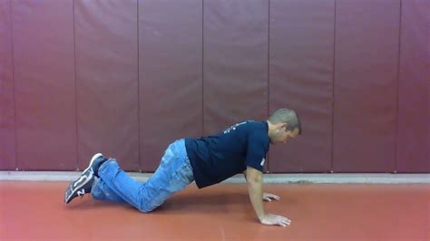 Modified Push Up Test Challenge Youtube